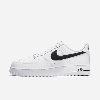 Pantofi Casual Nike Air Force 1 '07 Barbati Albi Negrii | CQSB-19357